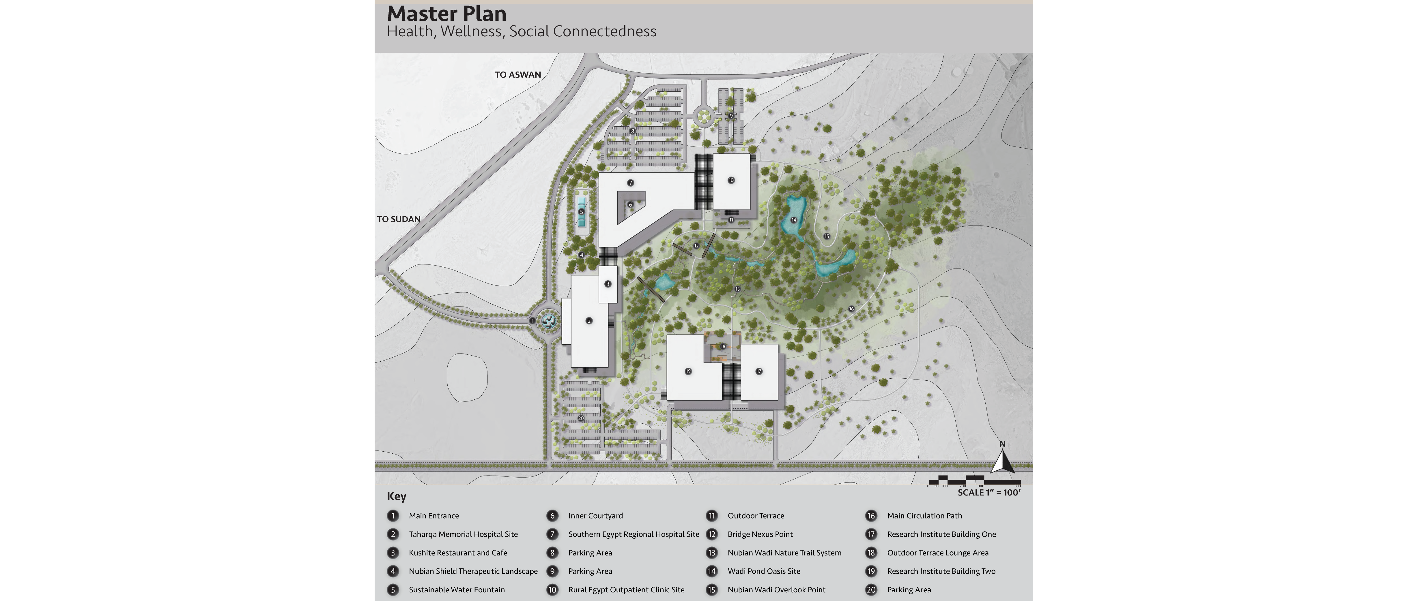 Taharqa Hospital Park | Michael Tyler | LARCH 8520: Advanced Urban Desgin | Professor Nassar