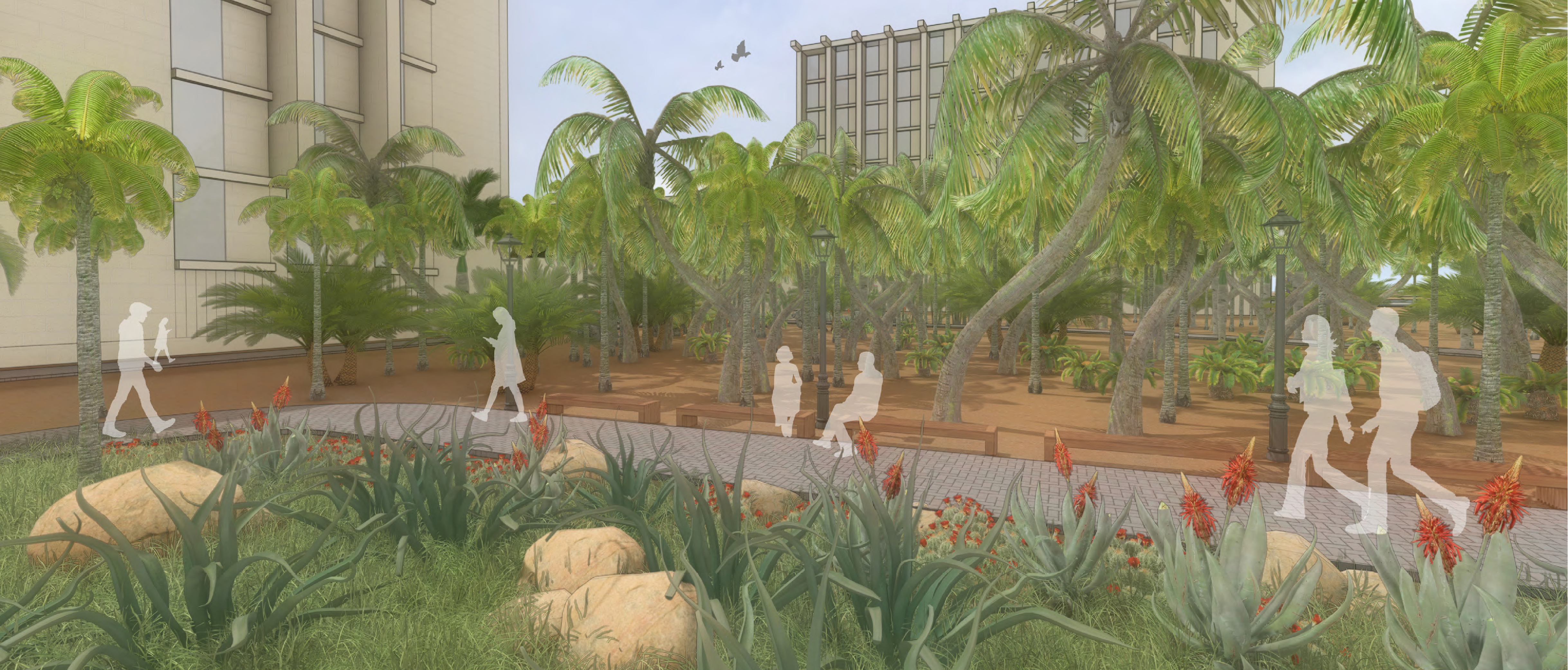 Taharqa Hospital Park | Michael Tyler | LARCH 8520: Advanced Urban Desgin | Professor Nassar