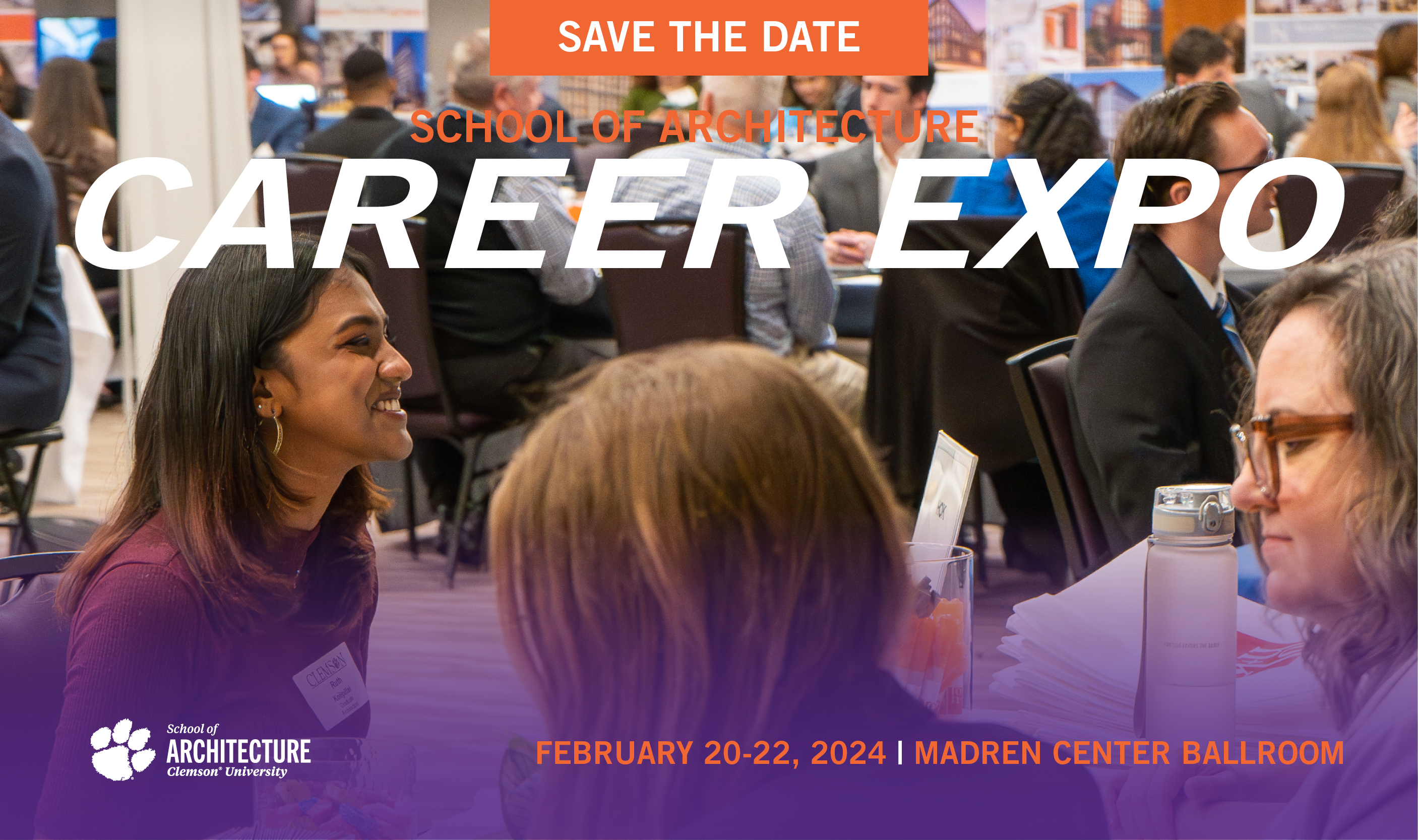 An image of the career expo flyer.