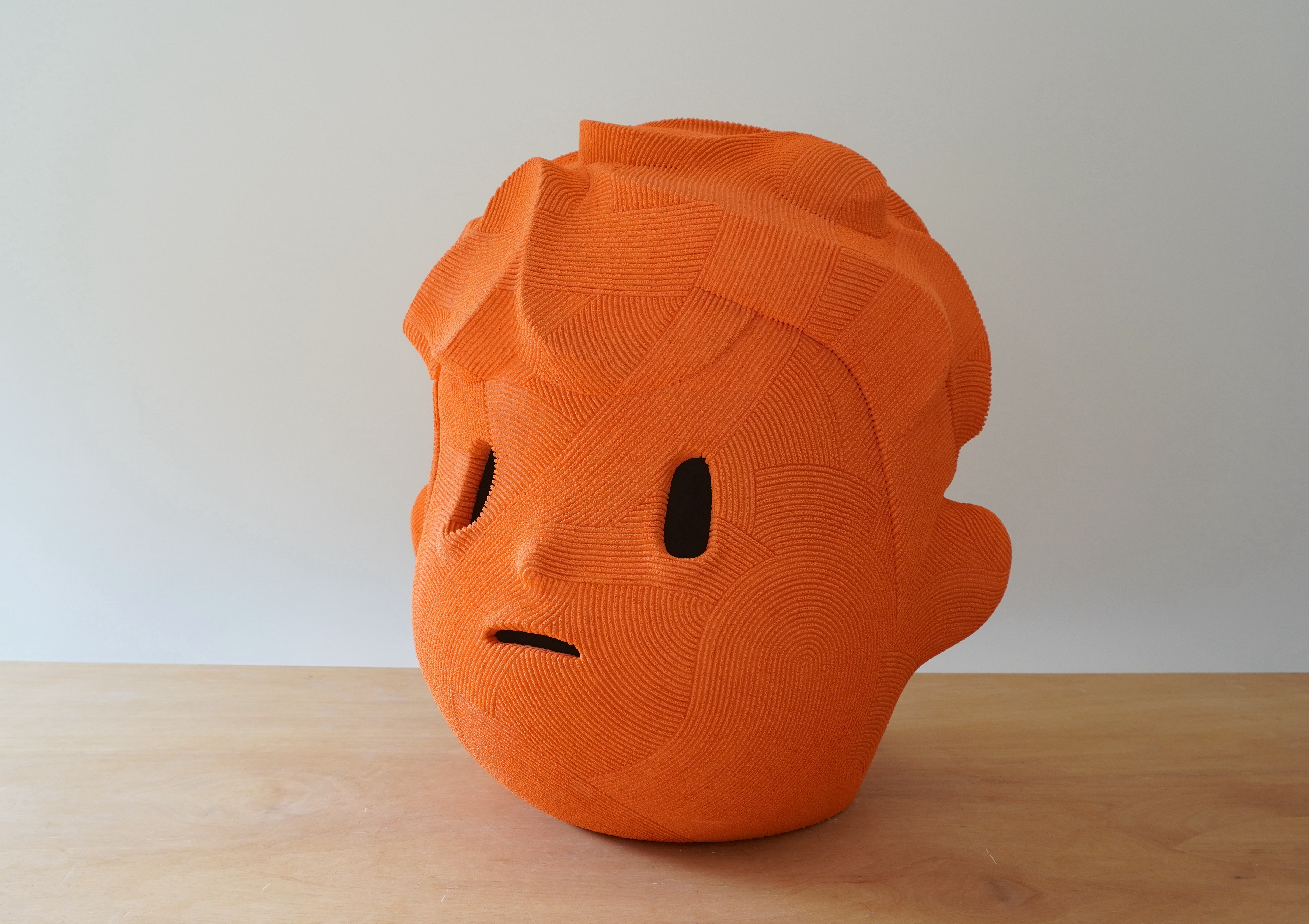 En Iwamura | MFA 2016 | Head (From Neo-Jomom Series) | Ceramic