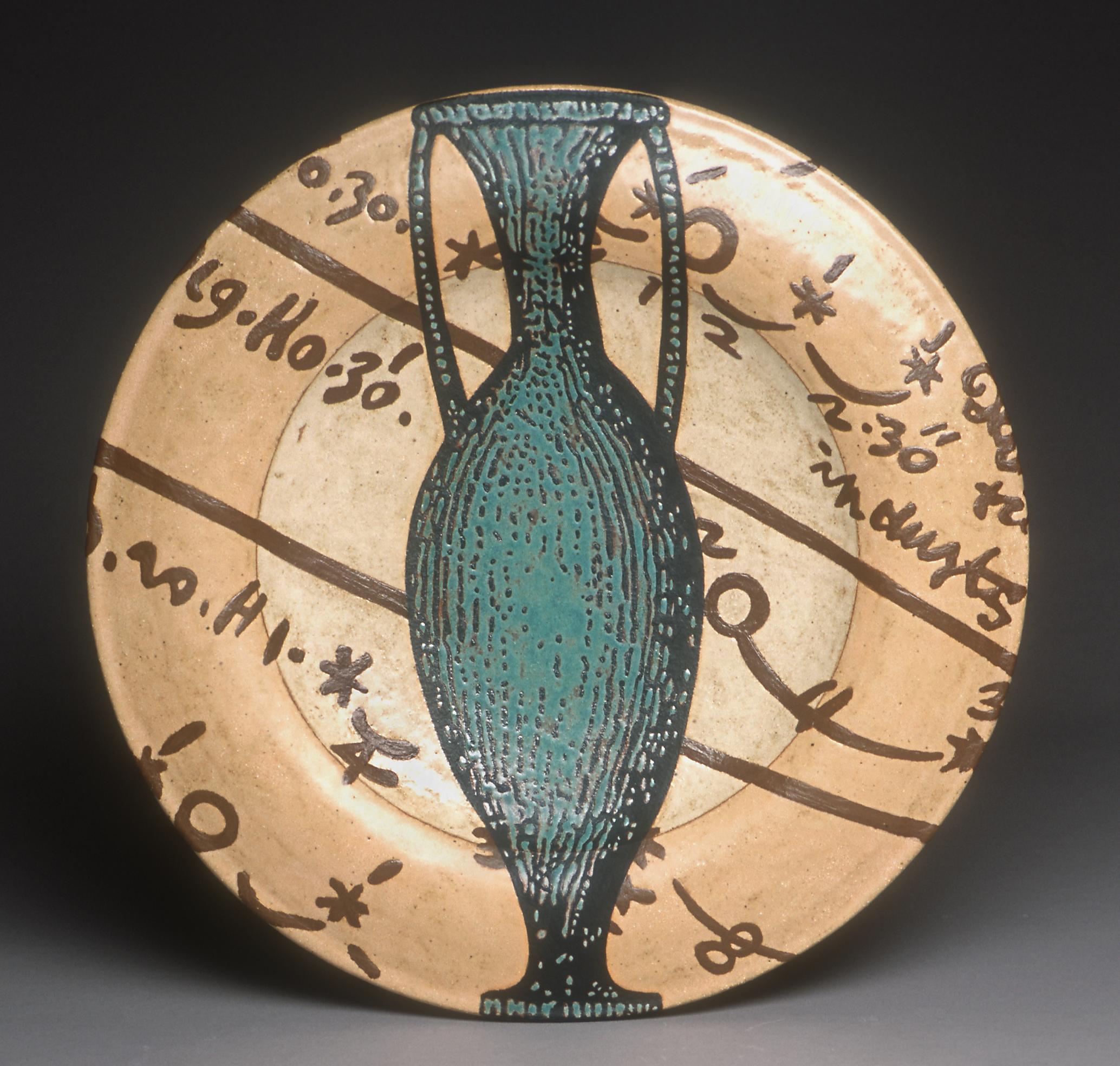 Jeanee Galileo Redmond | MFA 1981 | Galileo | Ceramic Plate