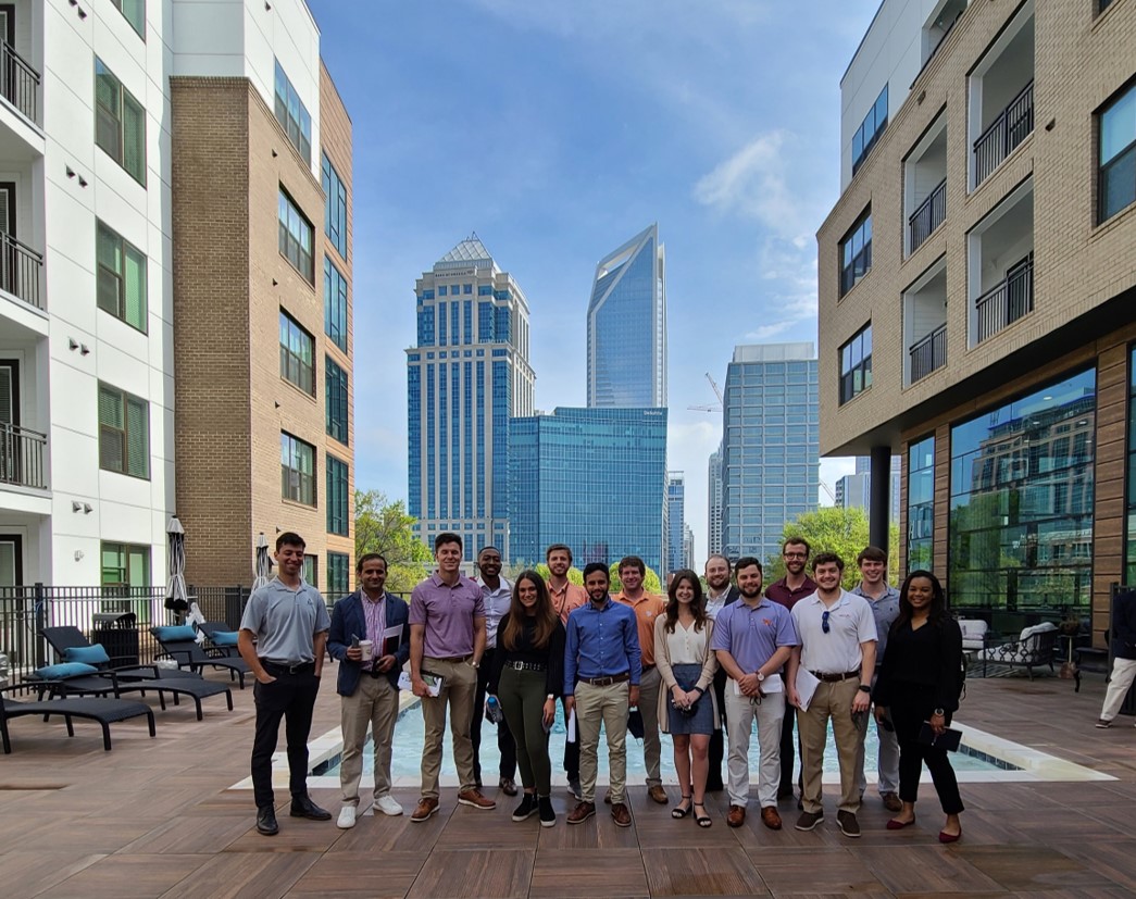 MRED students touring Queen Center City in Charlotte, NC.