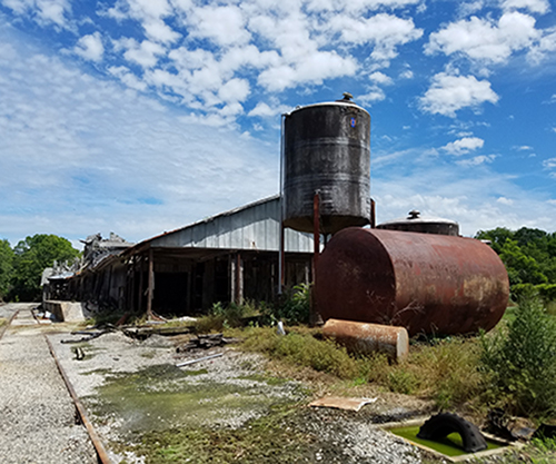 Pendleton Oil Mill in Pendleton, SC, the site of a Summer 2018 Practicum.