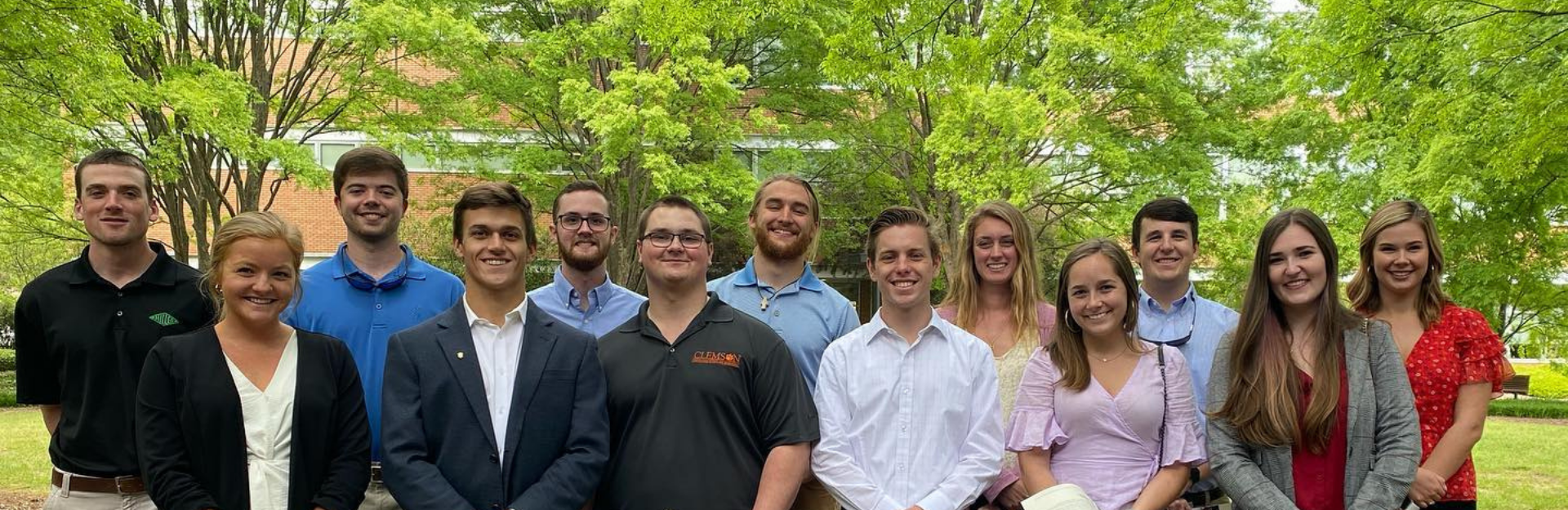 group of CSM students after an award ceremony