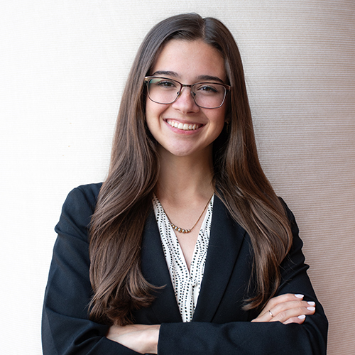 a person smiling