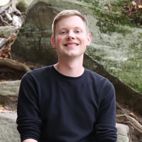 a person smiling