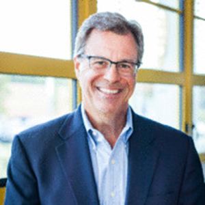 a person smiling