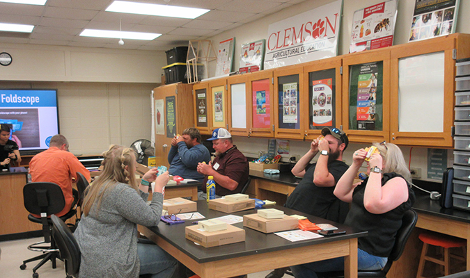 aged inservice foldscopes