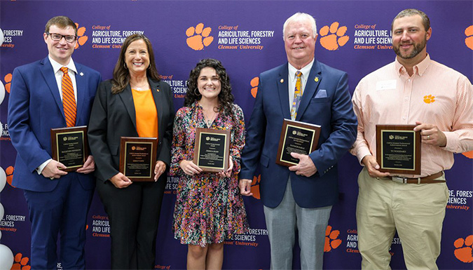 The CAFLS Alumni Award winners