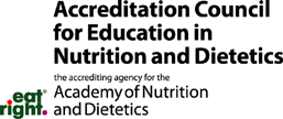 Eat right. Accreditation council for education in nutrition and dietetics, the accrediting agency for the academy of nutrition and dietetics