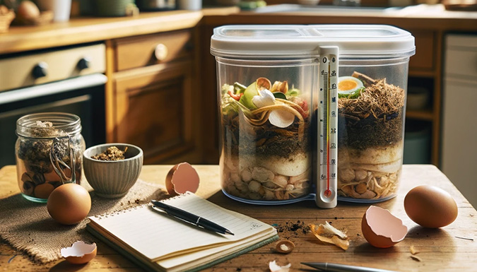 home composting bin
