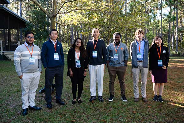 Group photo of graduate symposium attendees