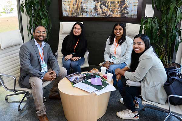 Students sitting together