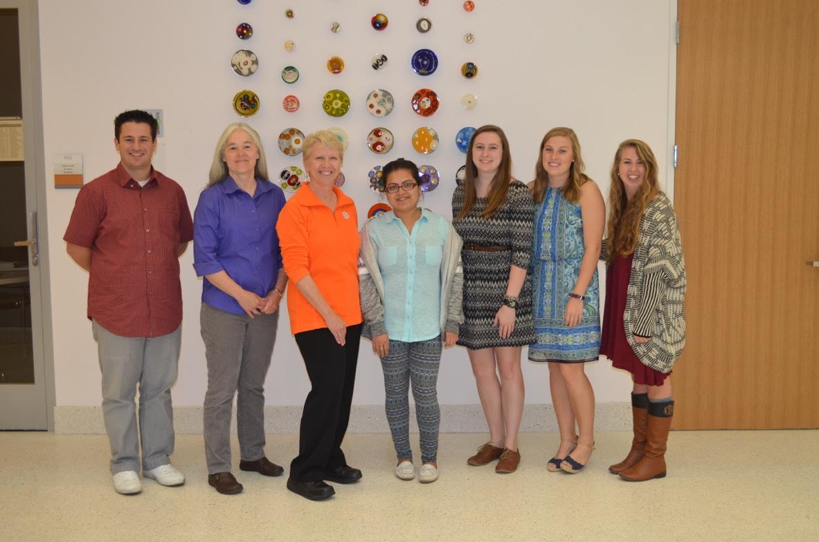 Dr. Jean Meade from Cheat Lake Animal Hospital in Morgantown, WV met with Dr. Jones’ research students in 2015 and delivered a seminar for the AVS department about her program training service dogs for veterans.