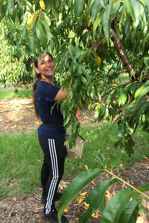 Alora Grimes Rising senior, Horticulture Musser Farm, Seneca, South Carolina