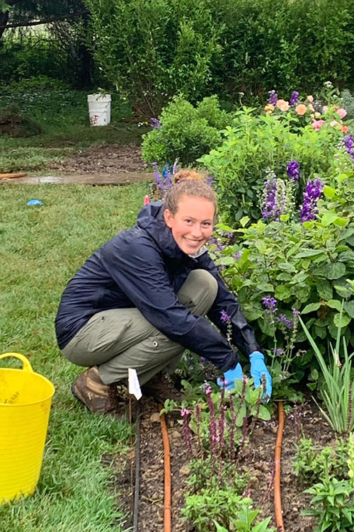 Kerrie McCaffrey Rising Junior, Horticulture Summerhill Landscapes. East Hampton, New York