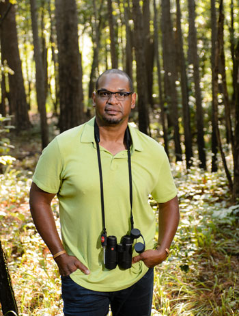 J. Drew Lanham Provost’s Distinguished Professor and Alumni Distinguished Professor of Forestry and Natural Resources