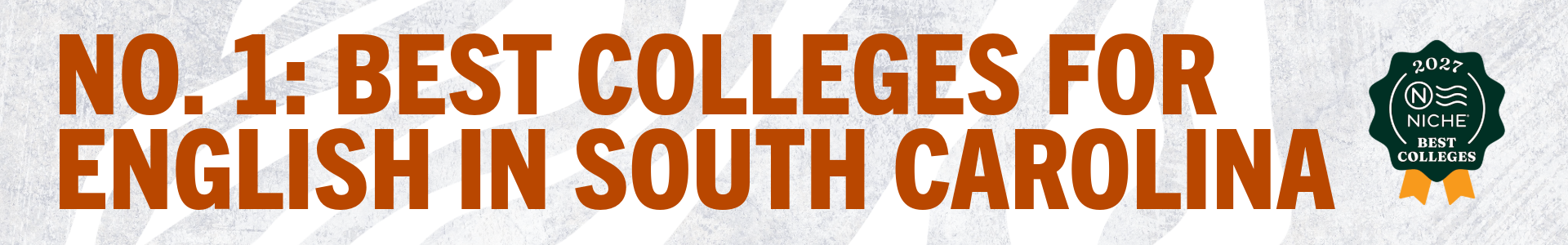 No. 1 Best Colleges for English in South Carolina Niche.com