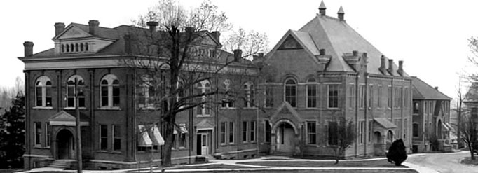 An older view of Hardin Hall