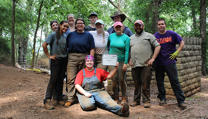 Ft. Rutledge Field School Group