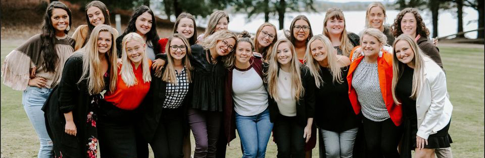 Group photo of women