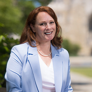 A person smiling