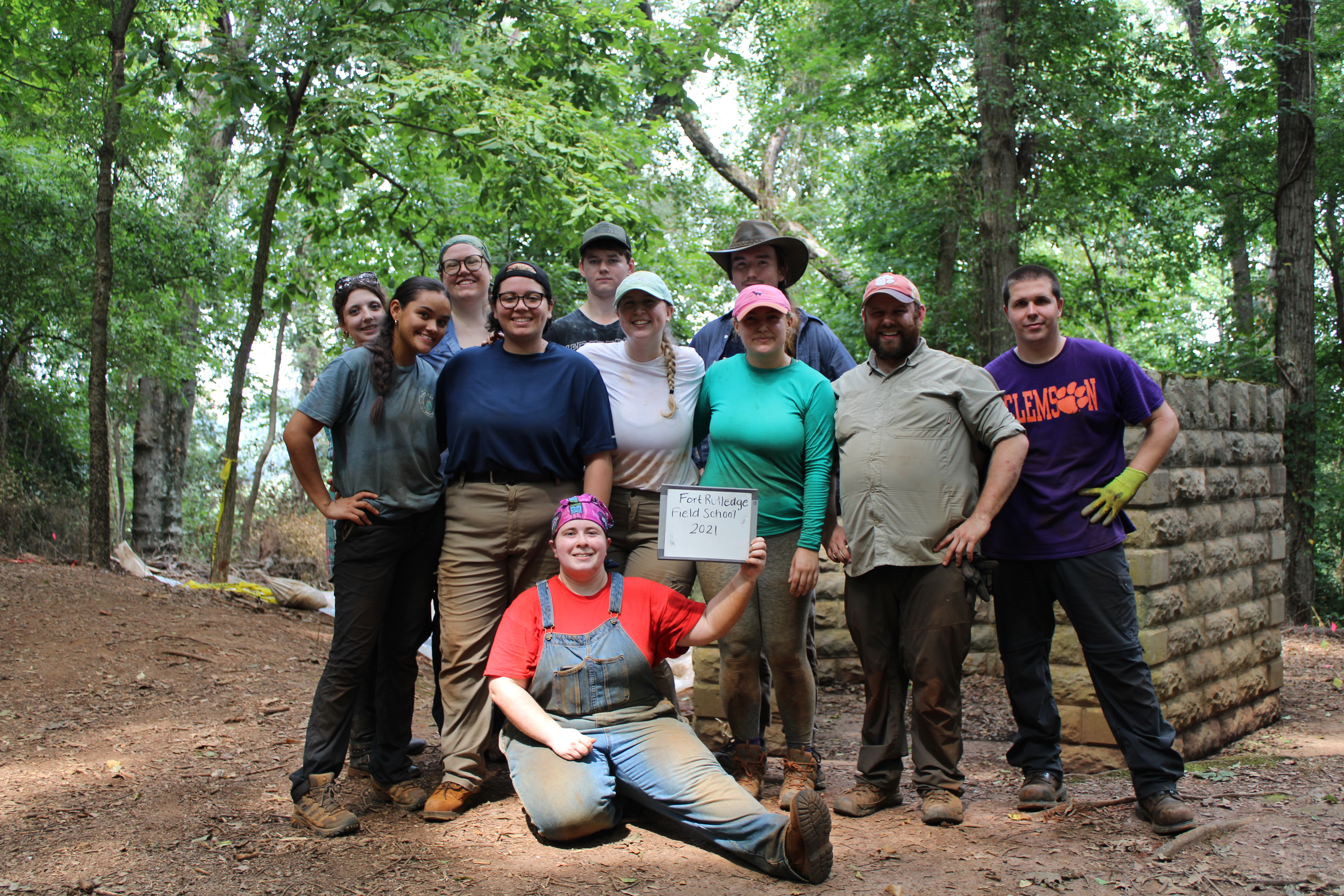 Fort Rutledge excavation site