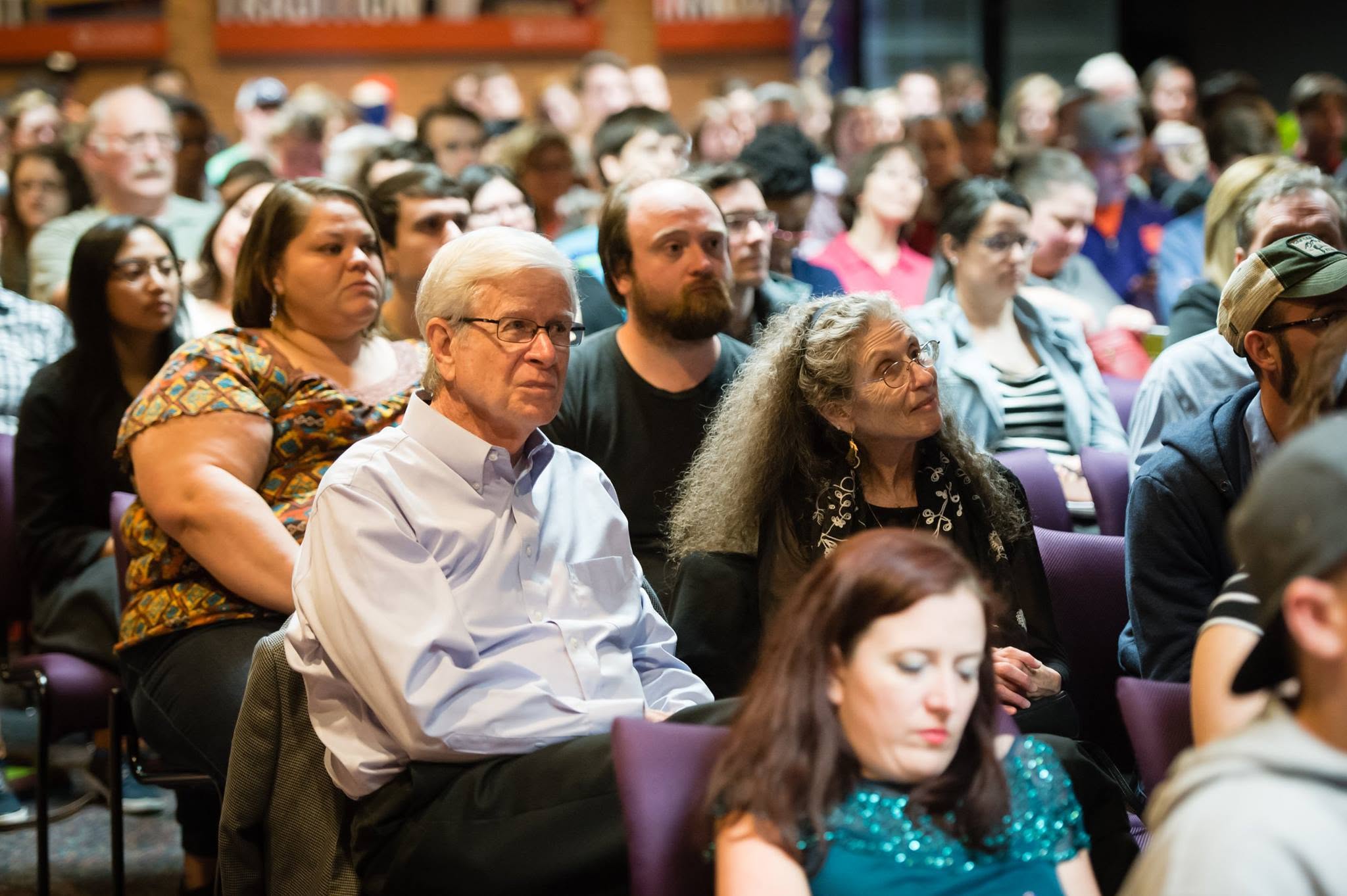 Audience during reading during Clemson Literary Festival in 2017.