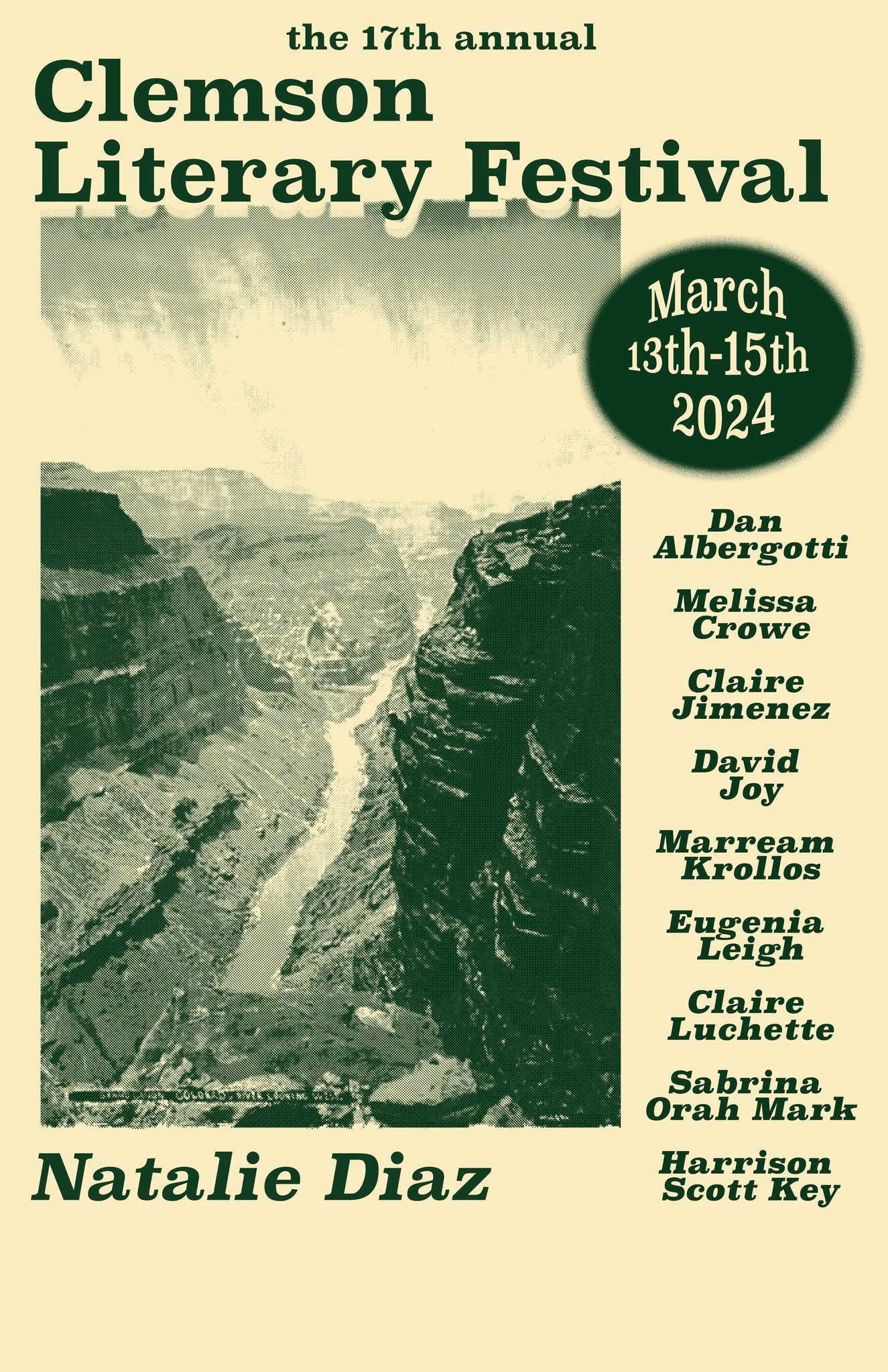 Clemson Literary Festival 2024.