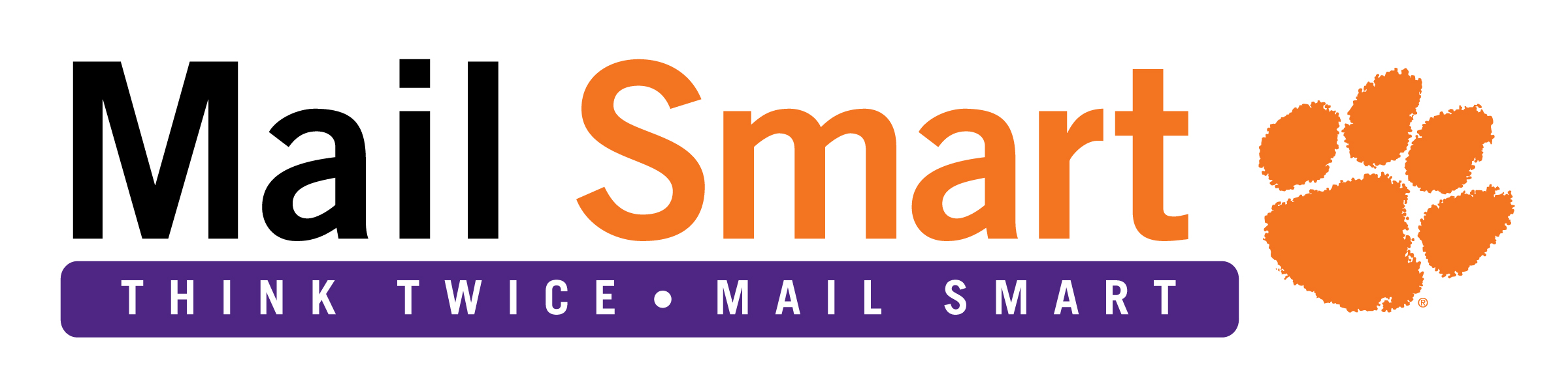 Mail Smart Logo, Clemson University, Clemson South Carolina