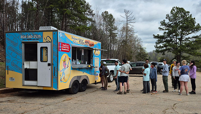 vendor at Forest Fest