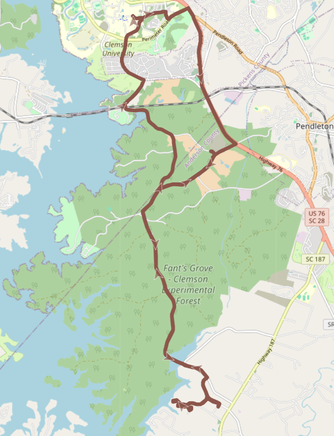 Research Park Route
