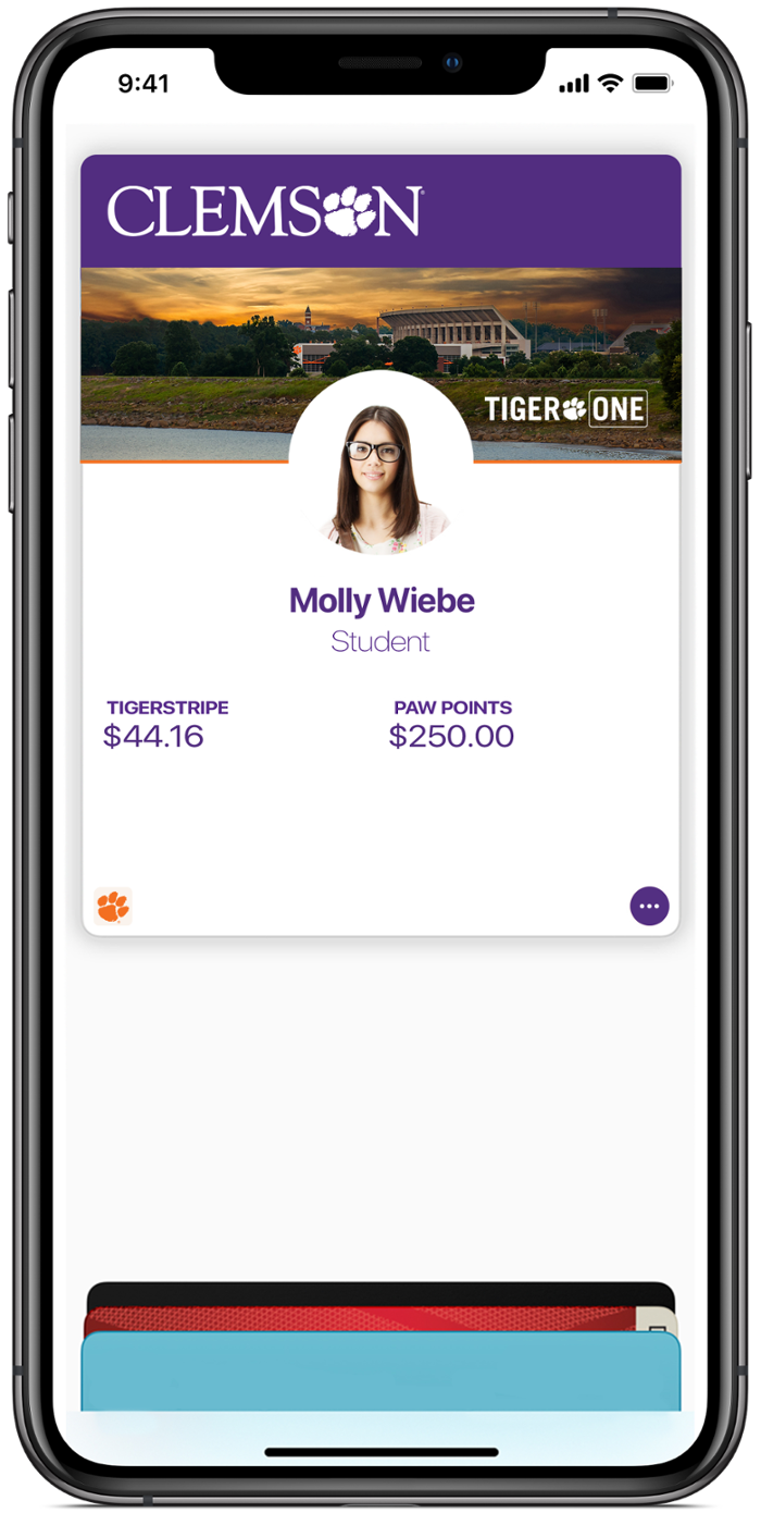 TigerOne Mobile ID on Apple phone