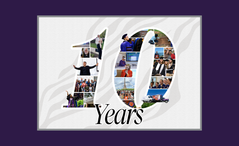 The College of Behavioral, Social and Health Sciences celebrates 10 years of excellence in research, teaching and service. 