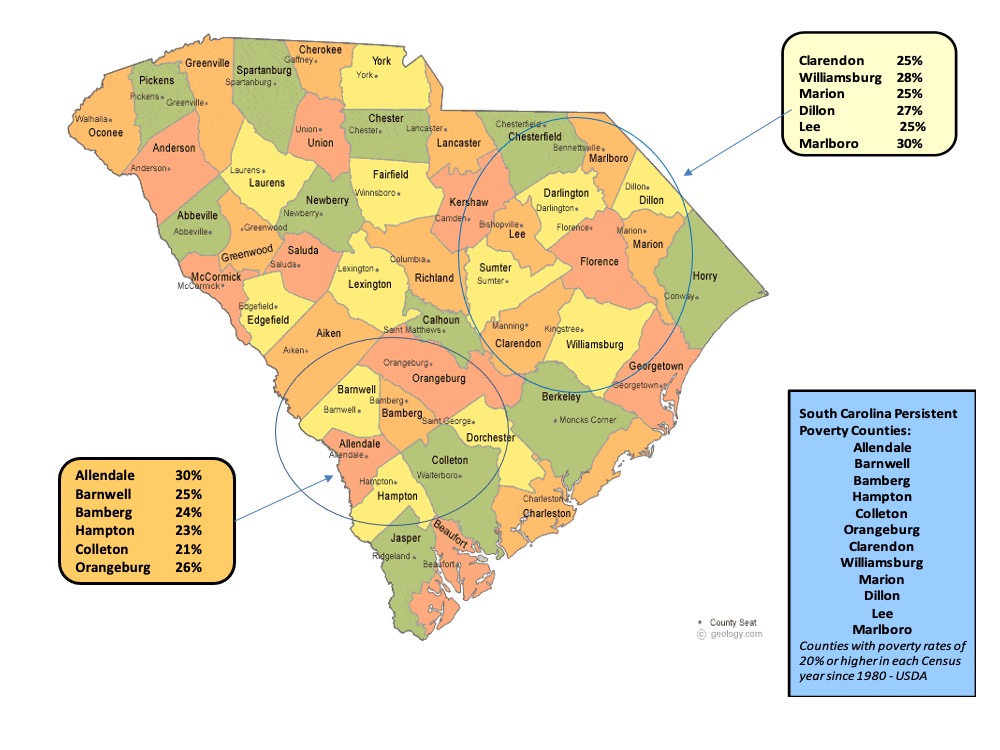 Persistent Poverty in South Carolina