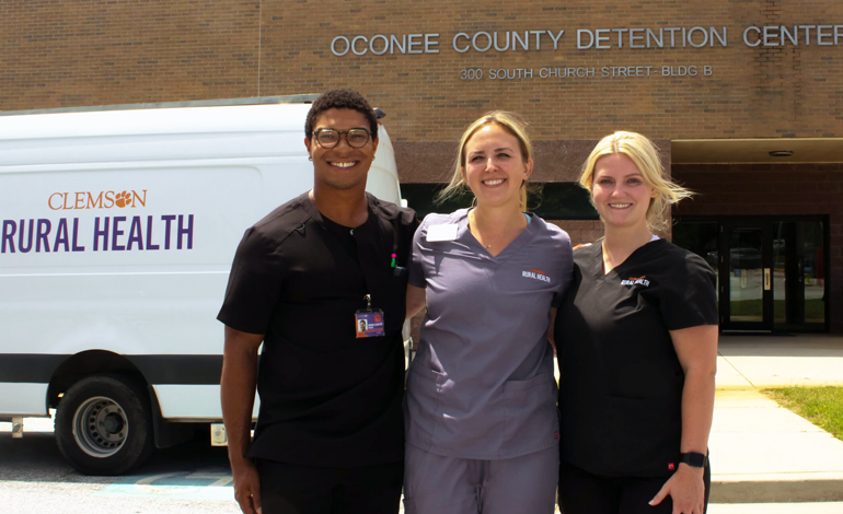 Clemson Rural Health expands mobile health services to diagnose and treat Oconee County inmates