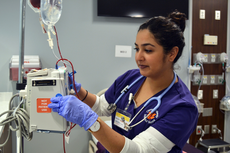 Student in RNBS Completion Program at Clemson University School of Nursing