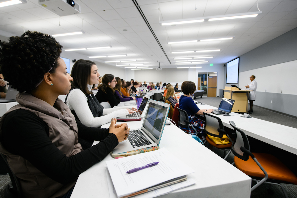 Clemson University Nursing Students in Class