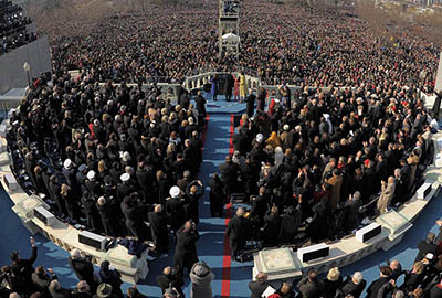 Image of a presidential inauguration