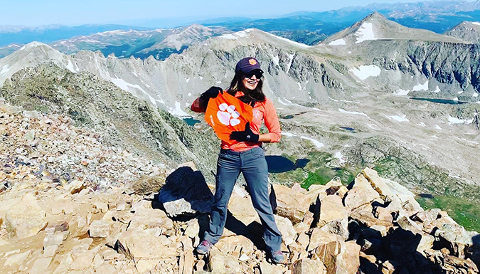 Picture of Clemson PRTM student Maira Patino.