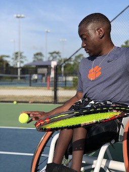 Marsden Miller, Wheelchair Tennis team member.