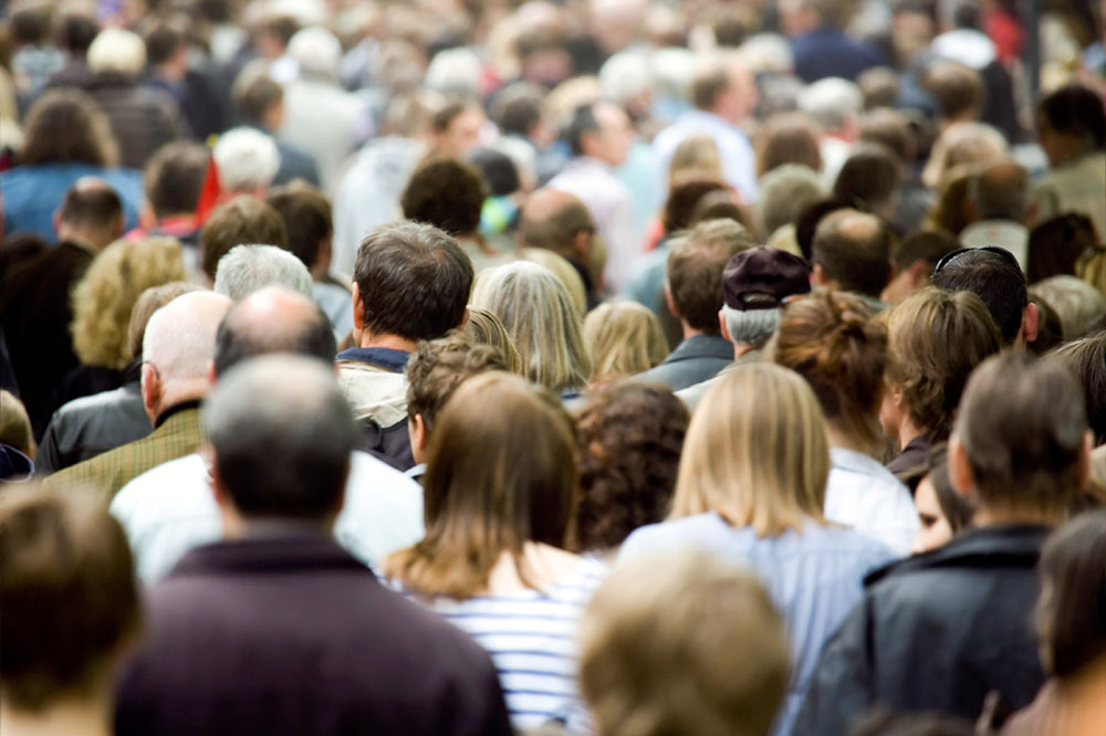 Generic image of the backs of peoples' heads