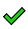 Check mark signifying Yes