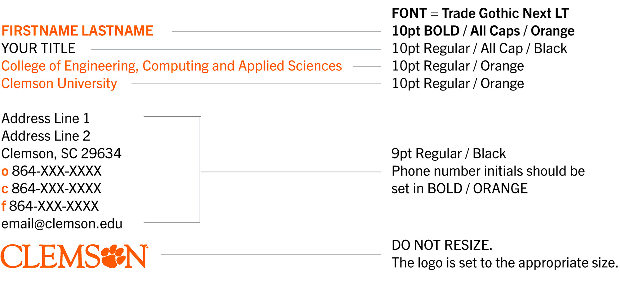 Email Signature Example