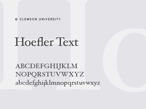 Hoefler Text
