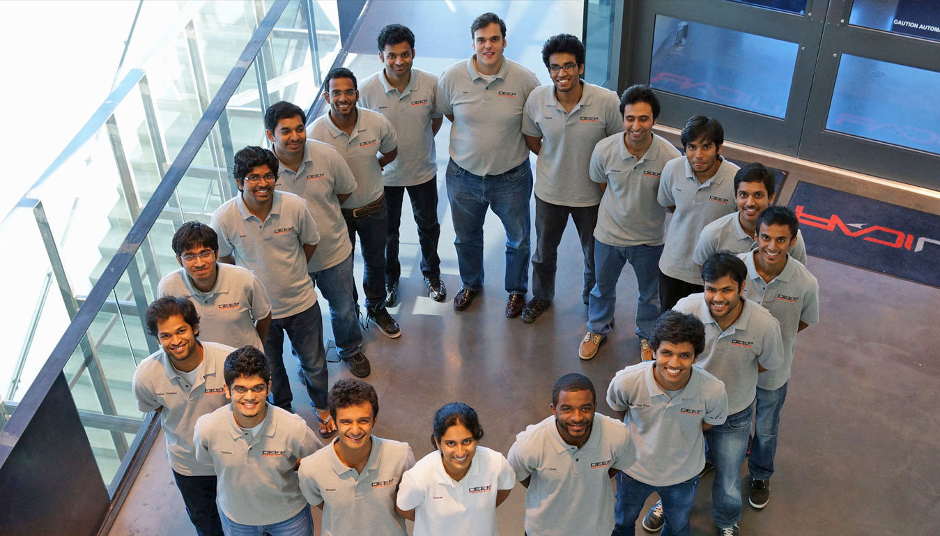 Group photo of a Deep Orange Team