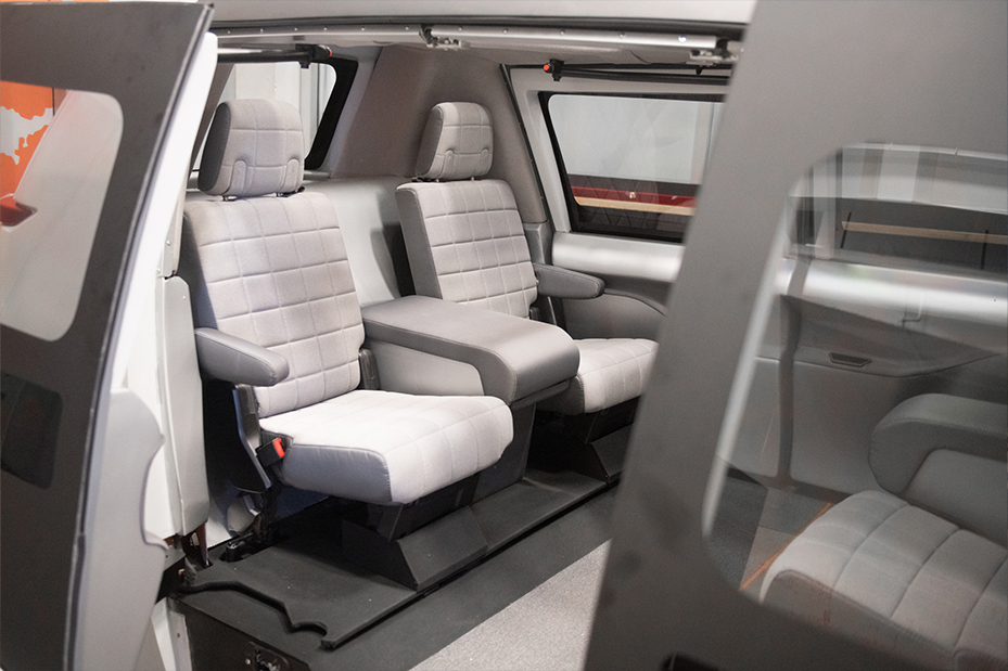 Interior of the DO10 vehicle