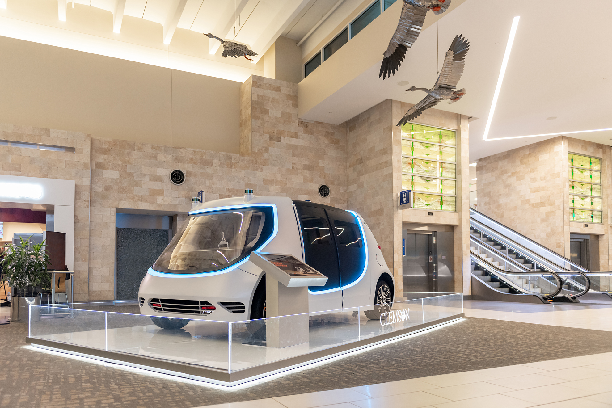 Deep Orange 10 Concept Vehicle on display at GSP Airport