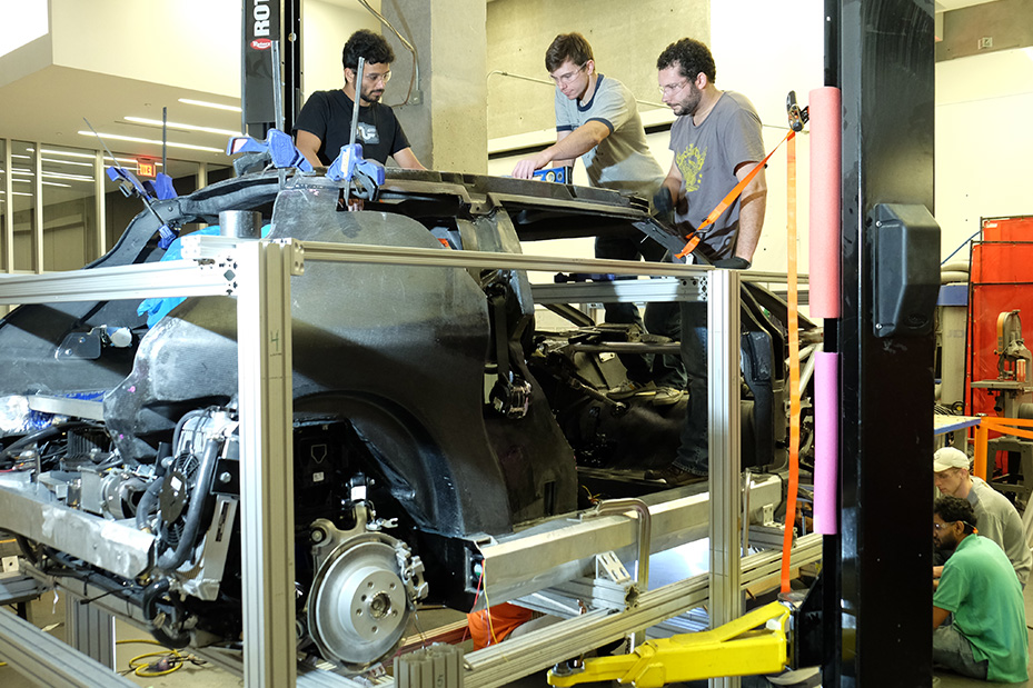Student build concept vehicle