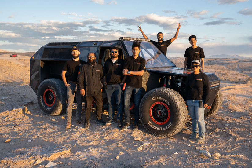 Students with Deep Orange 15 in Las Vegas